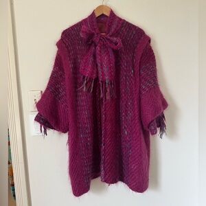 Vintage Fucsia Sweater